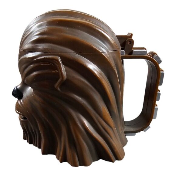 Disney Parks Chewbacca Star Wars Drinking Figure Mug Souvenir Cup - Picture 4 of 6